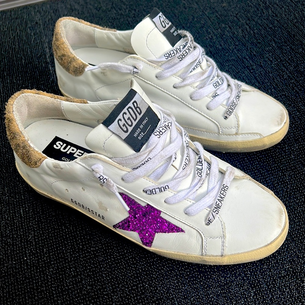 Very gently used, size 38, Golden Goose sneakers